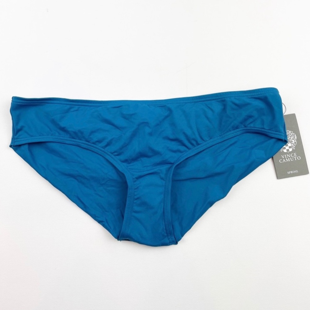 Vince Camuto Colorblock Bandeau Crop 2-piece Bikini - Picture 10 of 15